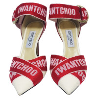 Jimmy Choo Sandals Leather in Red