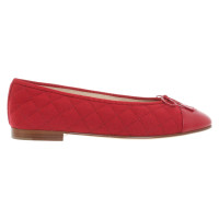 Chanel Chaussons/Ballerines en Rouge