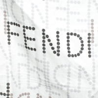 Fendi Sjaal met Zucca-patroon