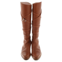 Unützer Light brown leather boots