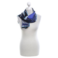 Cartier silk scarf in blue
