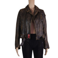 Belstaff Leather jacket in Antique Brown