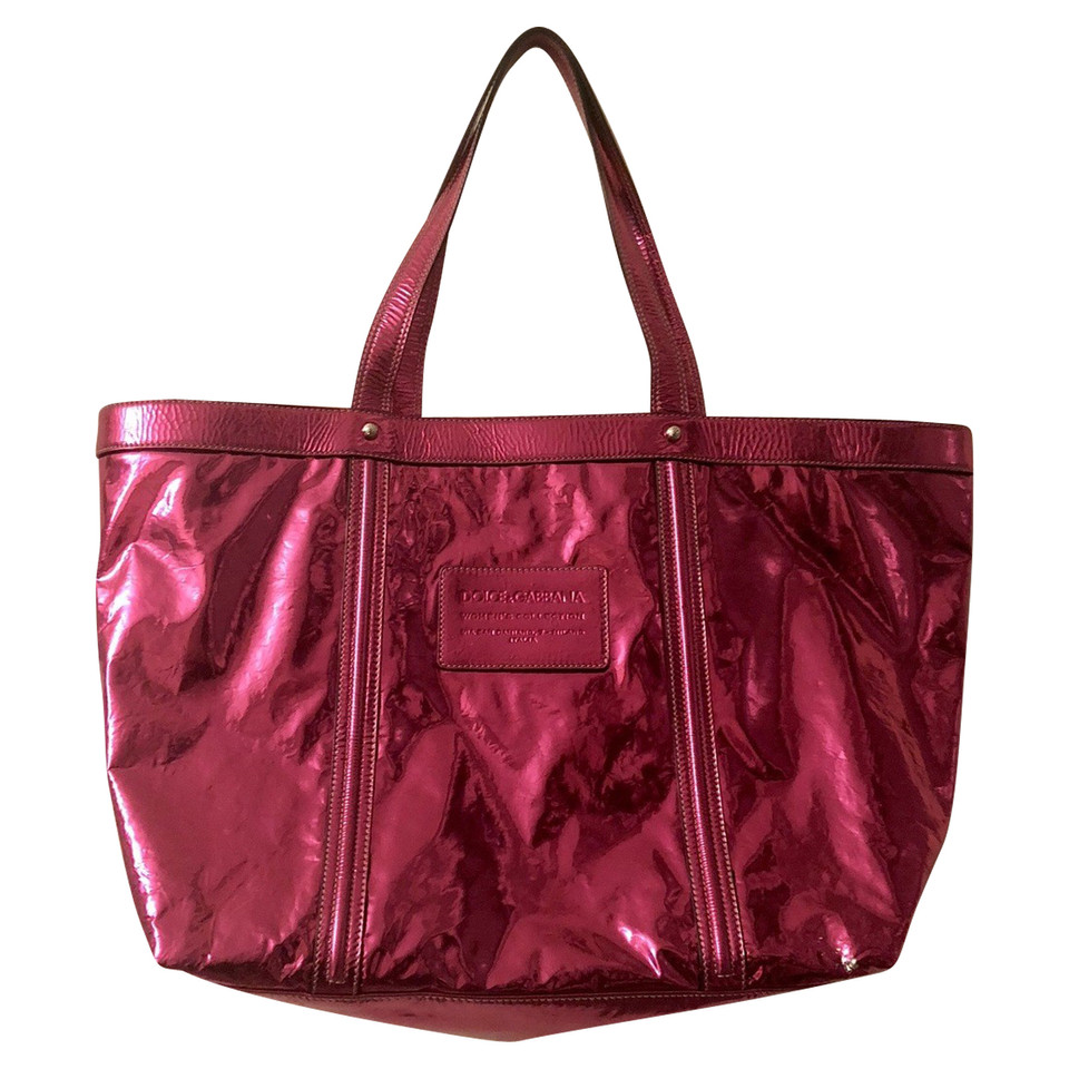 Dolce & Gabbana Shoppers in Fuchsia