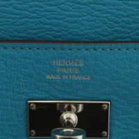 Hermès Portemonnaie in Türkis