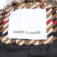 Samsøe & Samsøe Veste/Manteau en Coton