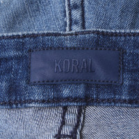 Andere merken Koral - Skinny blauwe spijkerbroek