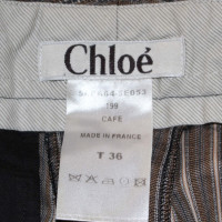 Chloé Pantaloni con piega