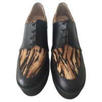 Paloma Barcelo Chaussures à lacets avec talon carré