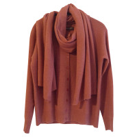 Repeat Cashmere Cardigan with scarf
