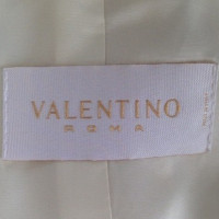 Valentino Garavani Uit witte wol jas