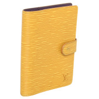 Louis Vuitton "Agenda Fonctionnel EPI' in yellow