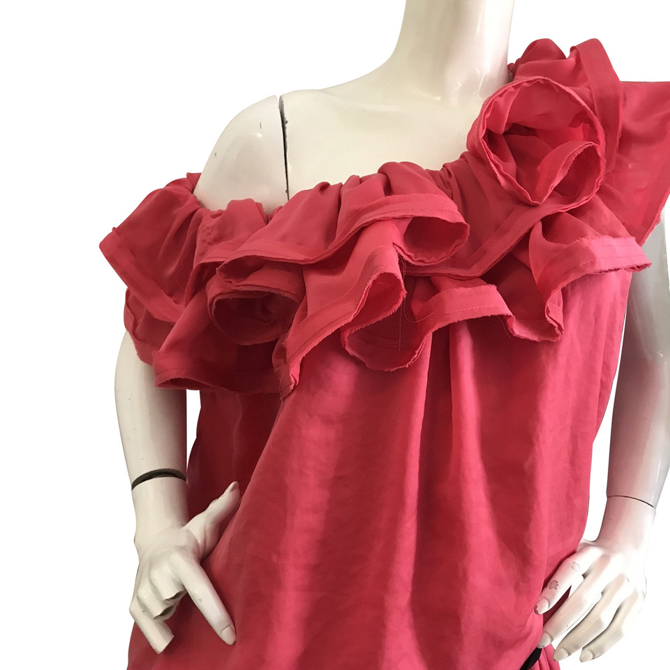Lanvin For H&M Robe en Soie en Rose/pink