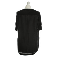 Acne Schwarzes Kurzarmshirt