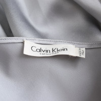 Calvin Klein Robe en Soie en Argenté