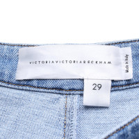 Victoria Beckham Jeans in Hellbau