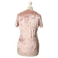 Christian Dior Camicia di velluto nel colore rosa