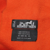 Hermès Kaschmirschal in Orange