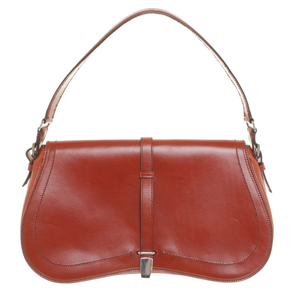 Prada Leather handbag in Brown