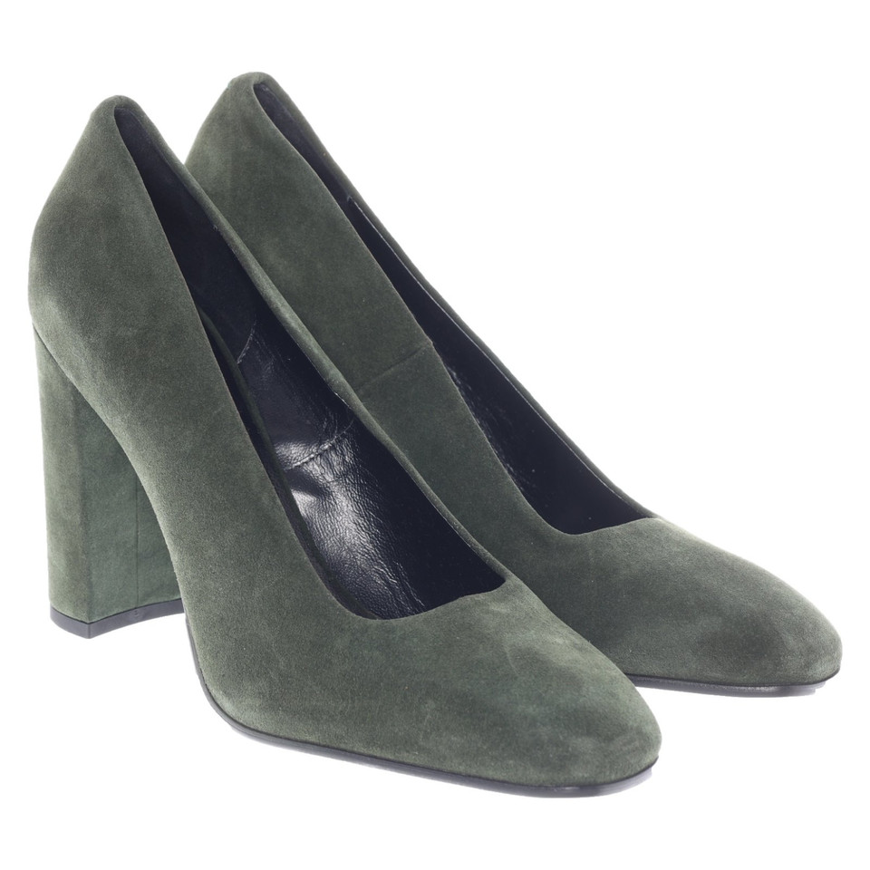 Aeyde Pumps/Peeptoes Leather in Green