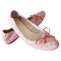 Louis Vuitton Monogram Canvas Ballerines en rose