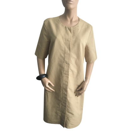 Cos Dress Linen in Brown