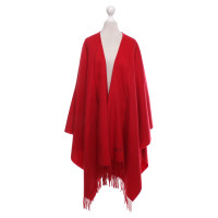 Moschino Poncho in het rood