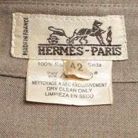 Hermès camicetta di seta