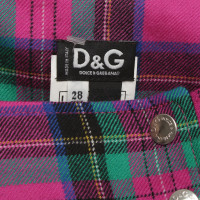 D&G Pants with plaid pattern