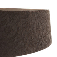 Patrizia Pepe Leather belt with embossing