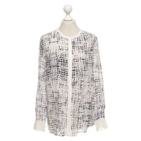 Other Designer iHeart silk blouse with pattern