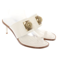 Etro Sandals Leather in White