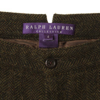 Ralph Lauren Tweedhose mit seitlicher Knopfleiste