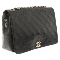 Chanel Handtas Leer in Zwart