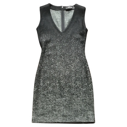 Dsquared2 Kleid aus Wolle in Grau