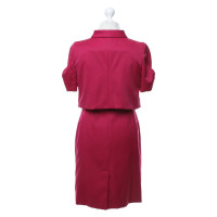 Armani Collezioni Robe et veste en fuchsia