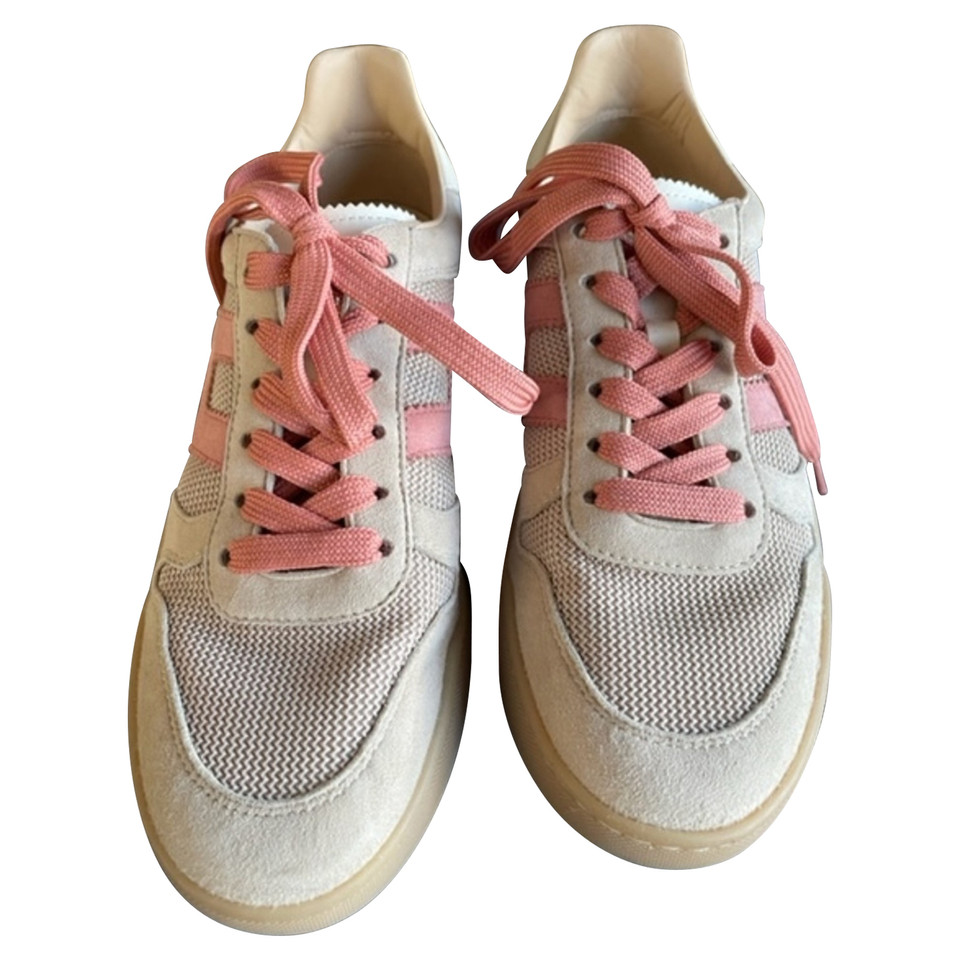 Hogan Chaussures de sport en Daim en Rose/pink