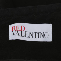 Red Valentino Suede rok in zwart