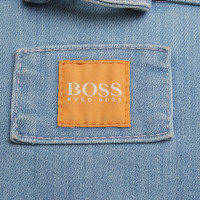 Boss Orange giacca di jeans in azzurro