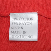 3.1 Phillip Lim Knitted shirt in orange-red
