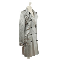 Burberry Prorsum Trench coat in argento 