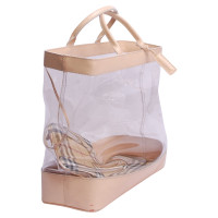 Burberry Shopper with transparent insert