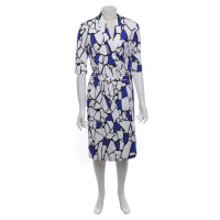 Gucci Wrap dress in blue / white