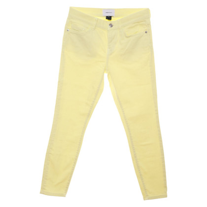 Current Elliott Jeans en Coton en Jaune