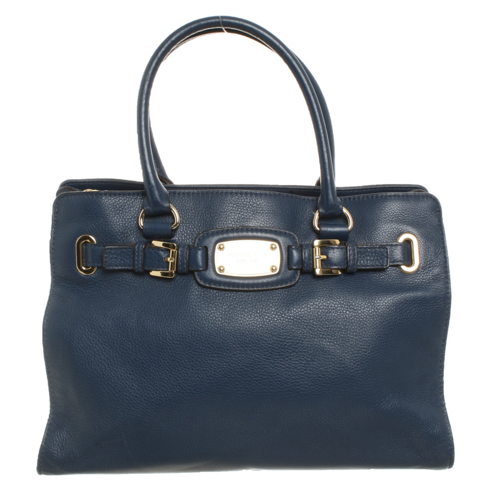 Michael Kors Handtas Leer in Blauw