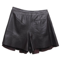 Set Leather shorts