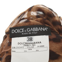 Dolce & Gabbana Jurk met luipaardprint