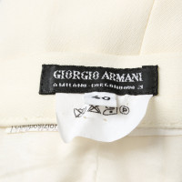 Giorgio Armani Anzug in Creme