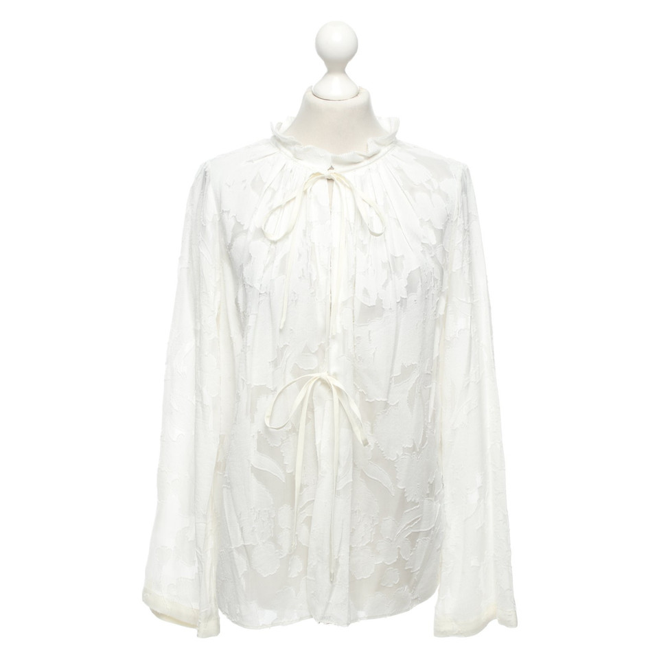 Dorothee Schumacher Top Silk in White