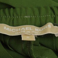 Michael Kors Gonna a pieghe in verde