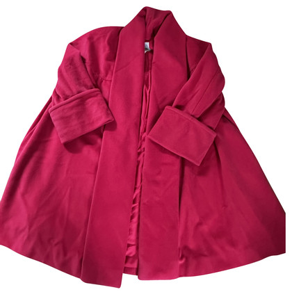 Chanel Jacket/Coat Wool in Pink